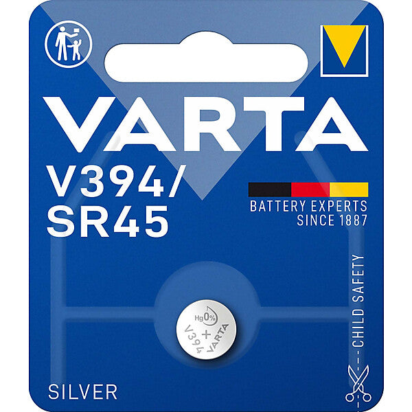 VARTA Batterie Electronics 1,55V/58mAh/Silber V 394 Bli.1